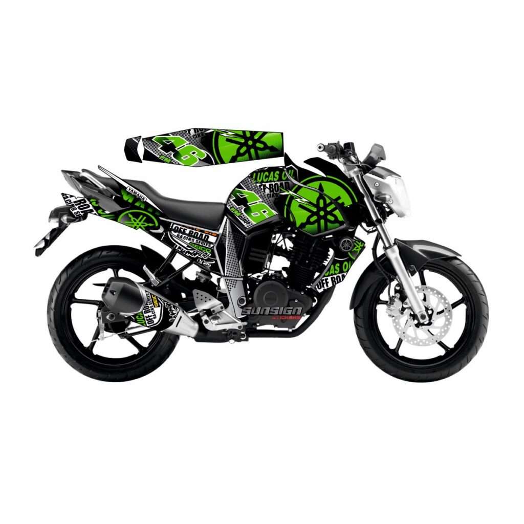 FM RACING 46 - SunSign Sticker