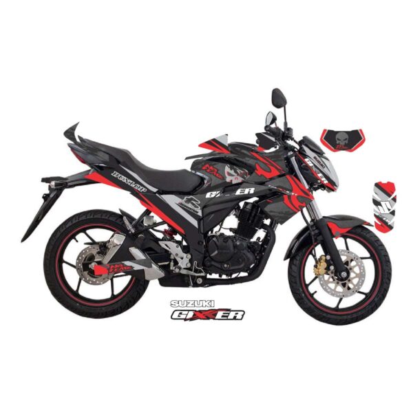 BLACK RED NO FEAR
