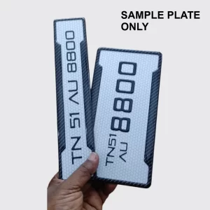 CUSTOM BIKE GEL PLATE